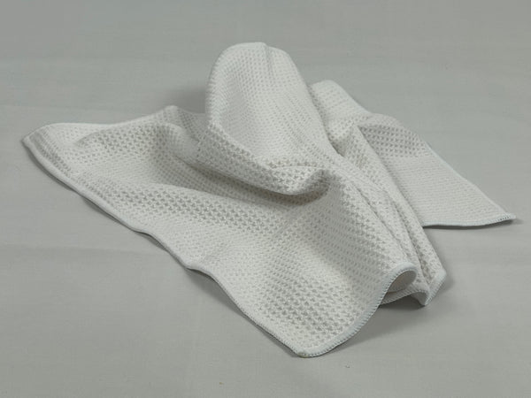 Vaffelhåndklæde - tørrehåndklæde mikrofiber - bilrengøring