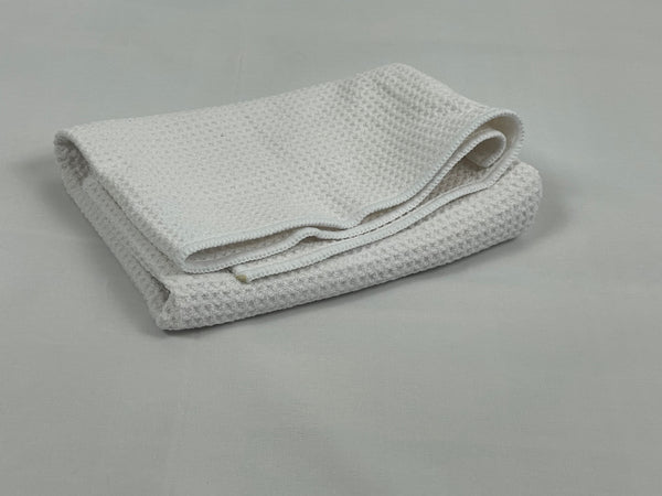 Vaffelhåndklæde - tørrehåndklæde mikrofiber - bilrengøring