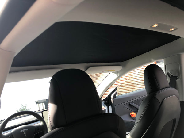Tesla Model 3 solskærmselementer 4-delt sæt - til alle M3 undtagen 2021 amerikansk produktion