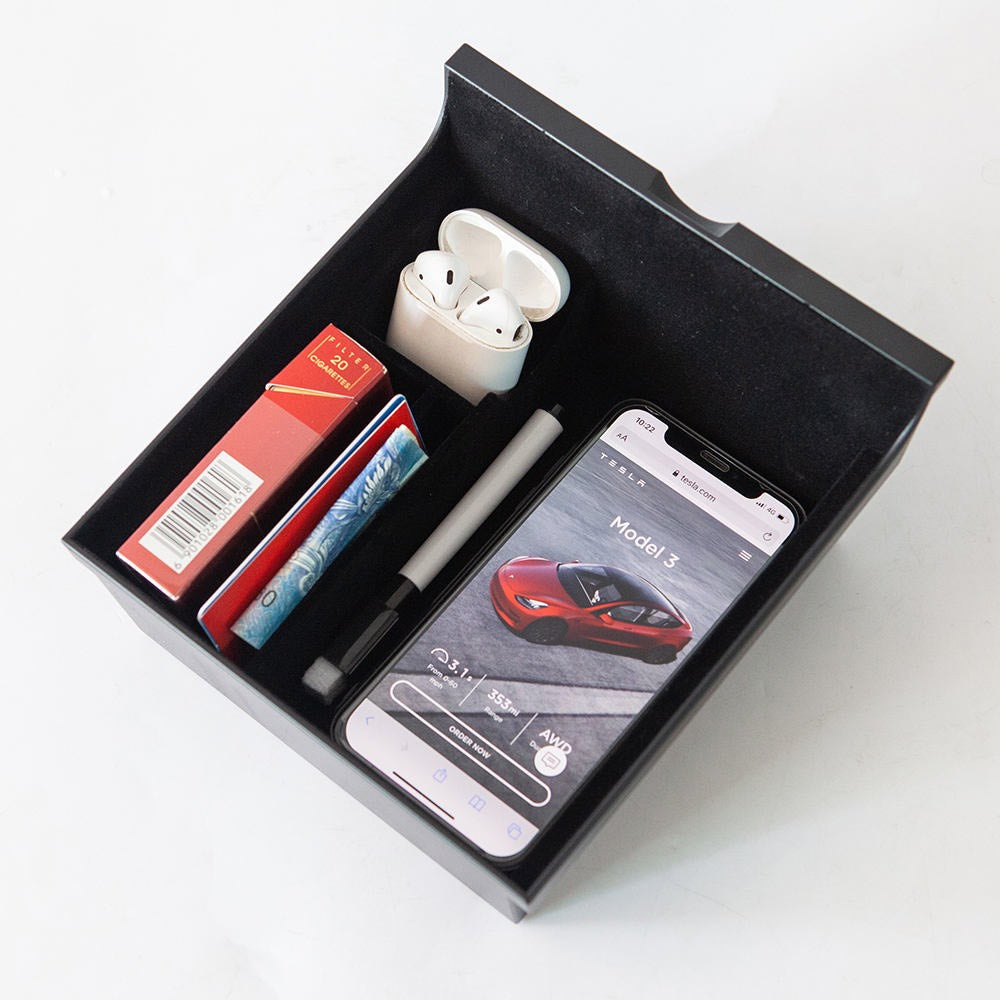 Organizer Box Mittelkonsole für das Tesla Model 3 und Model Y – MEINTESLA